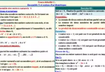 Ensemble IN et notion d’arithmétique tronc commun