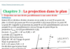 La projection dans le plan TCS